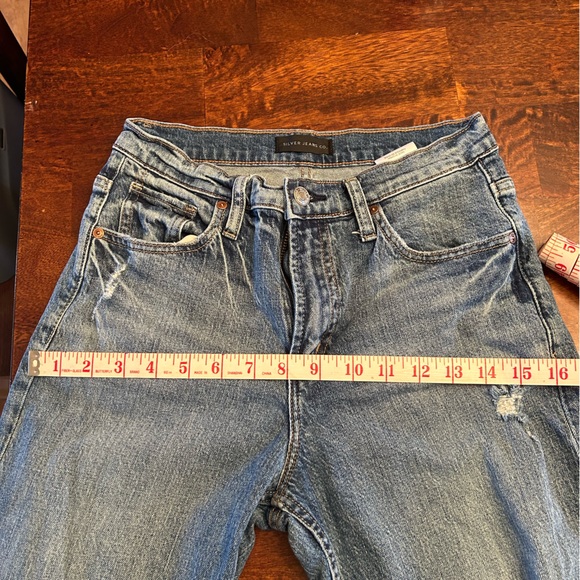 Silver Frisco Highrise Straight - Picture 10 of 11